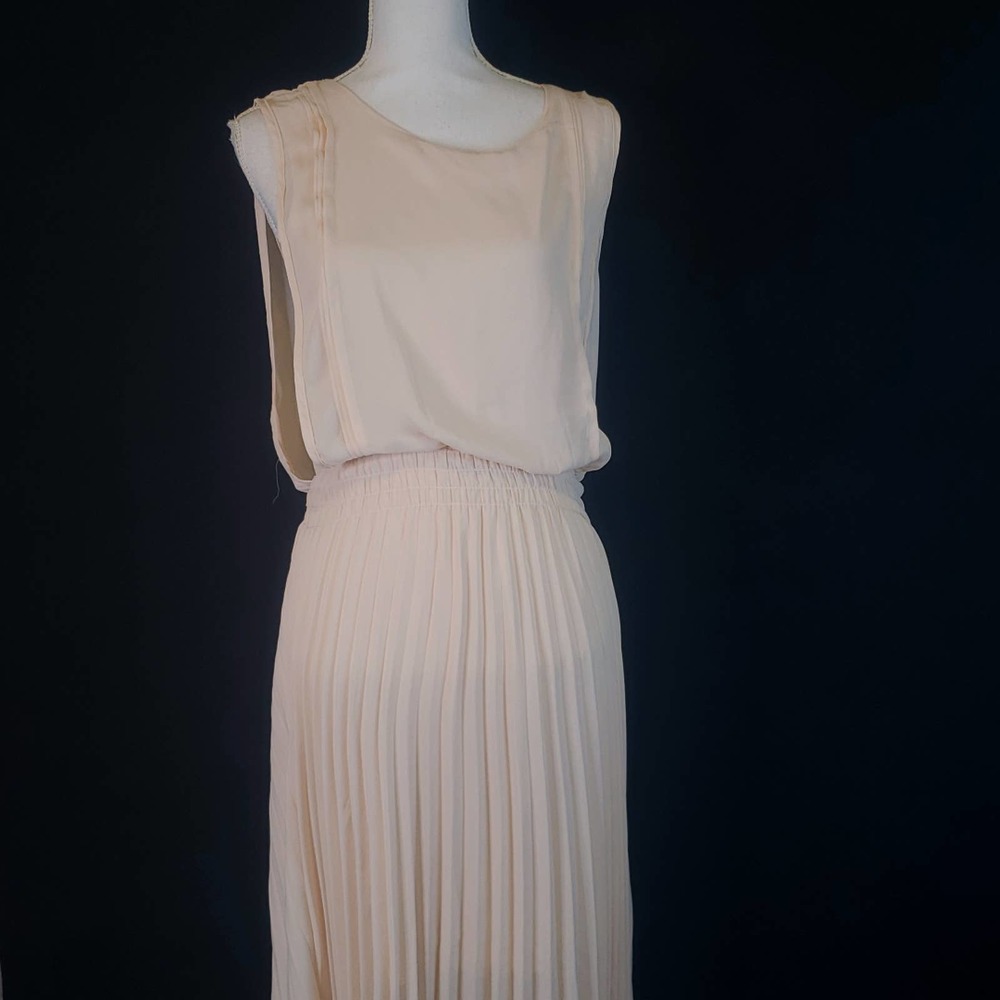 Fashion Ivory-Pink Dress size L